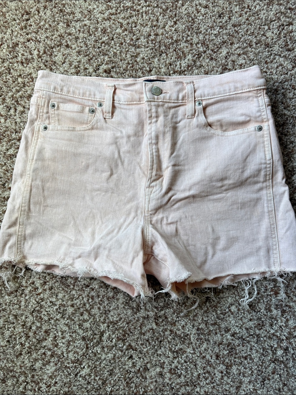 Gap Light Pink Denim Cutoff Shorts - Women's Casual Summer Shorts size 8/29
